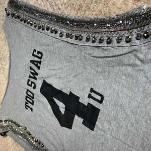 Bedazzled 2 SWAG 4 U sleeveless shirt